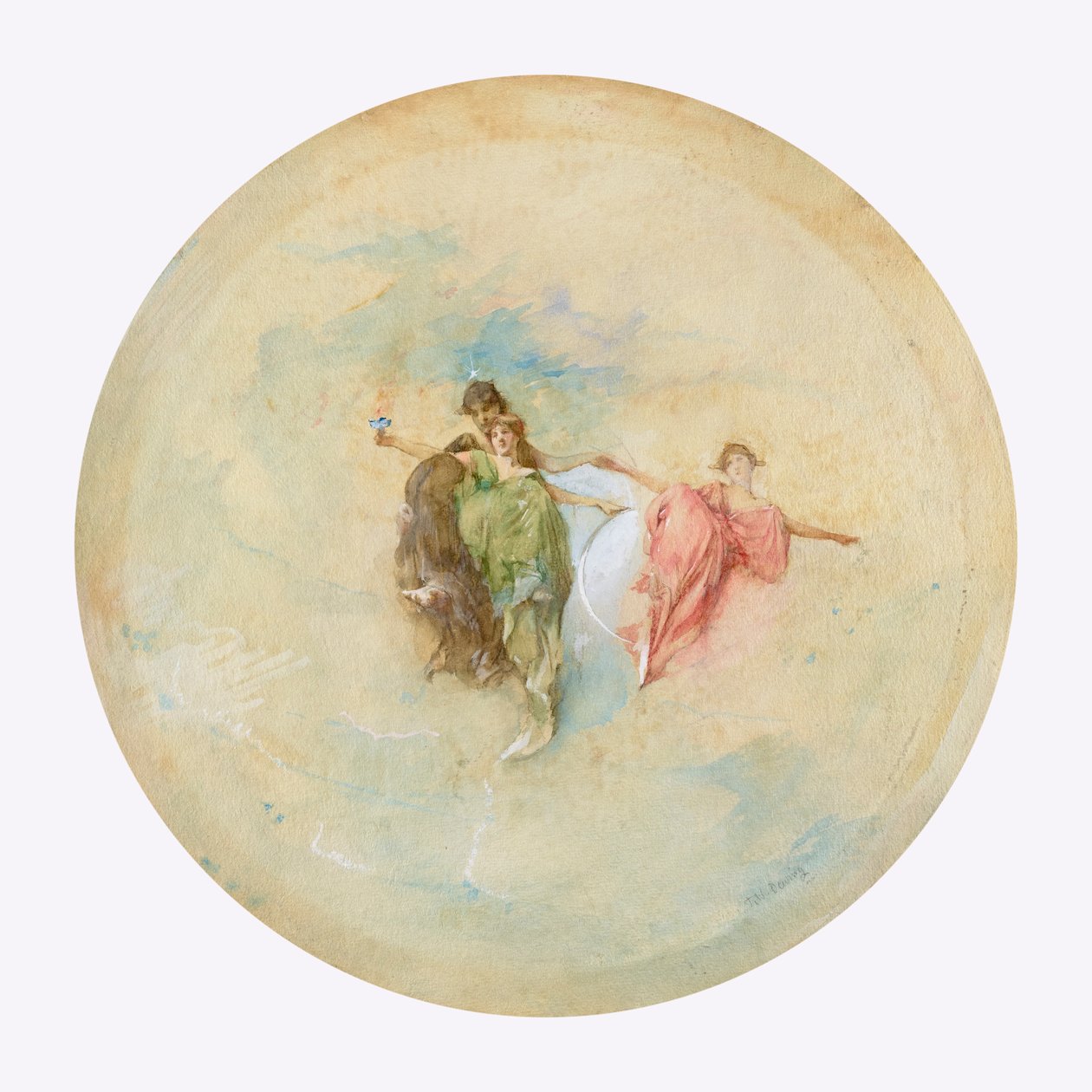 Aube, 1892 - Thomas Wilmer Dewing