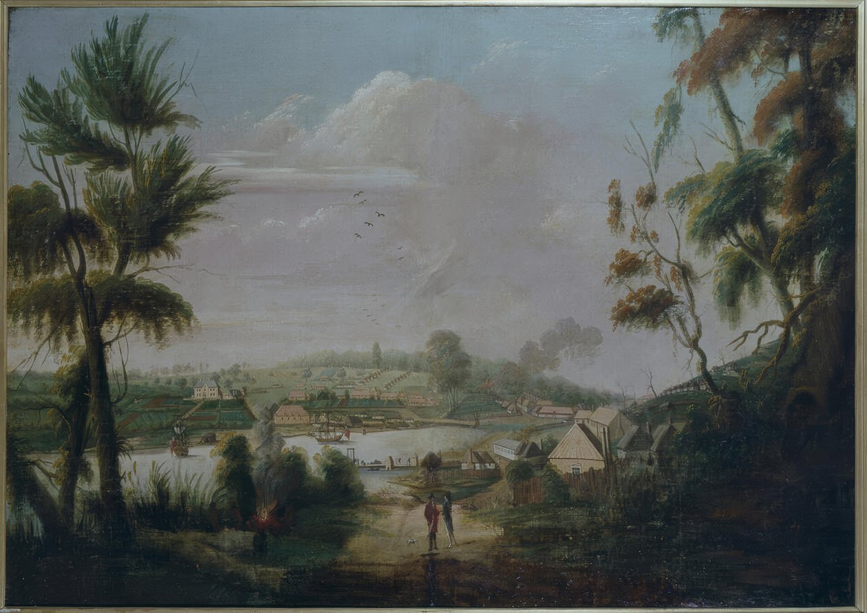 Vue de la baie de Sydney - Thomas Watling