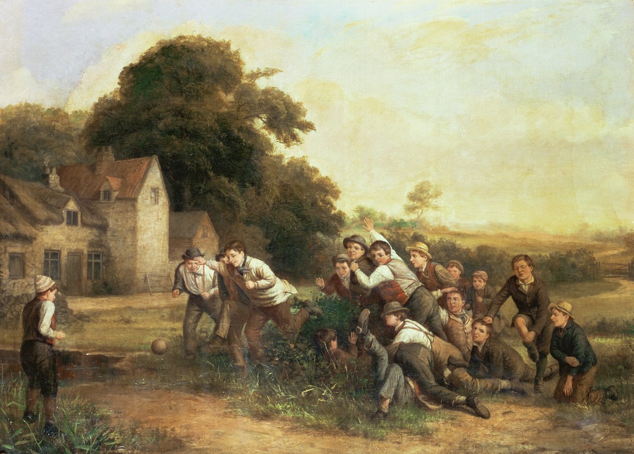 Le match de football - Thomas Webster