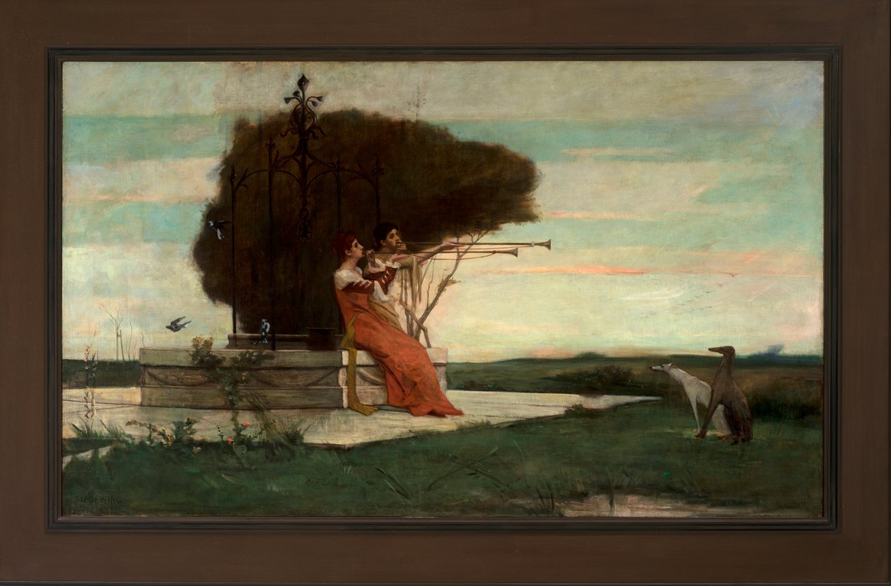 Matin - Thomas Wilmer Dewing