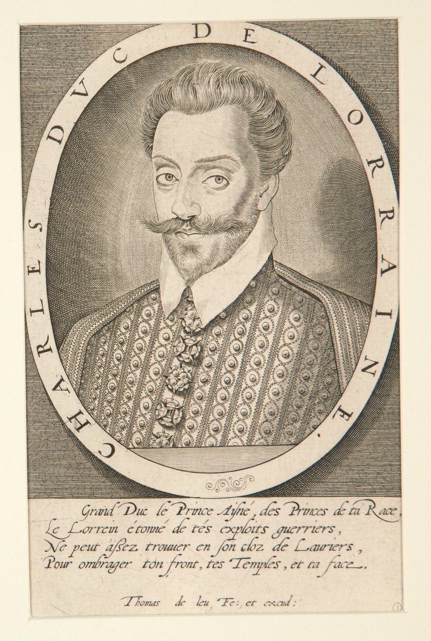 Charles, duc de Lorraine - Thomas de Leu