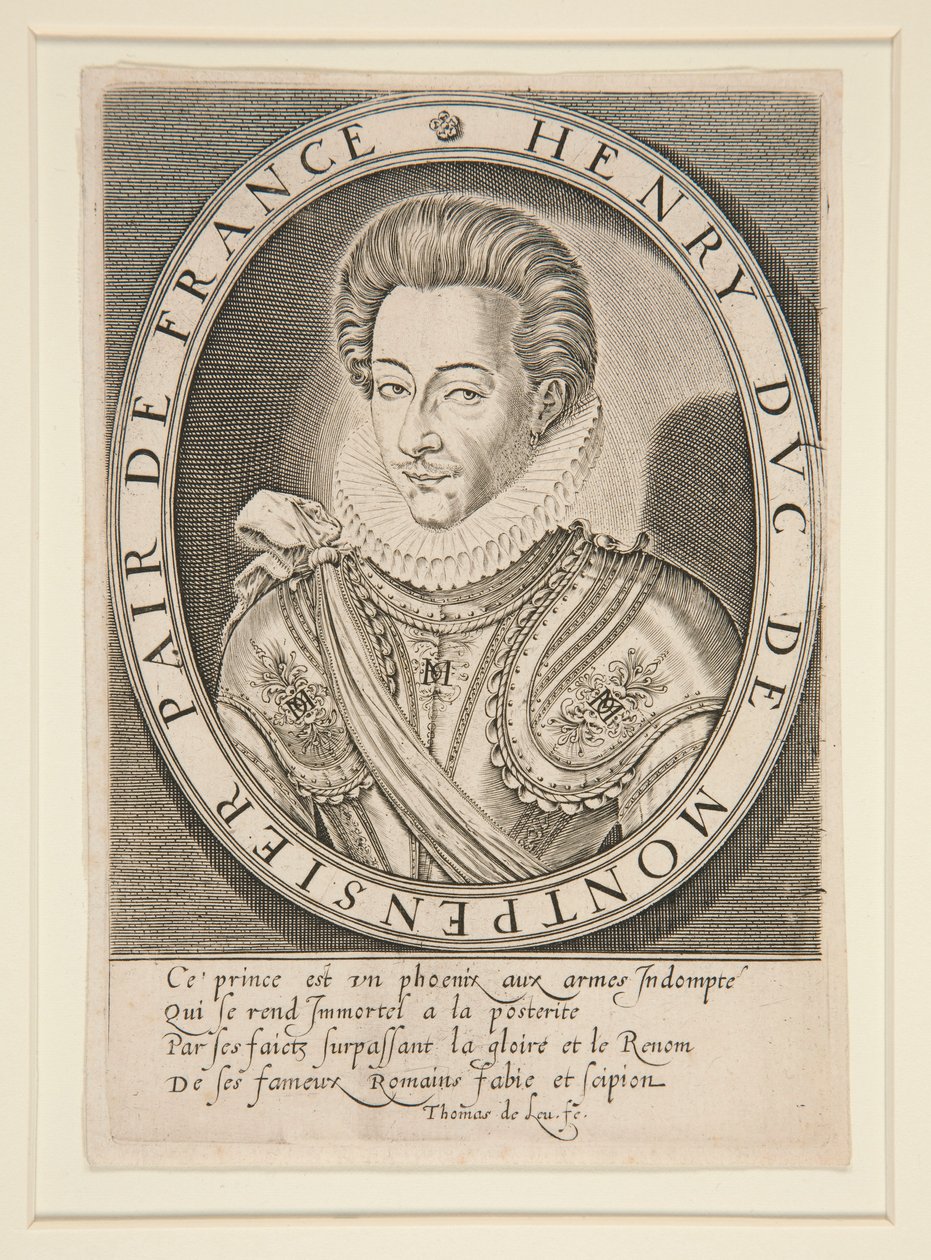 Henri de Bourbon, duc de Montpensier - Thomas de Leu