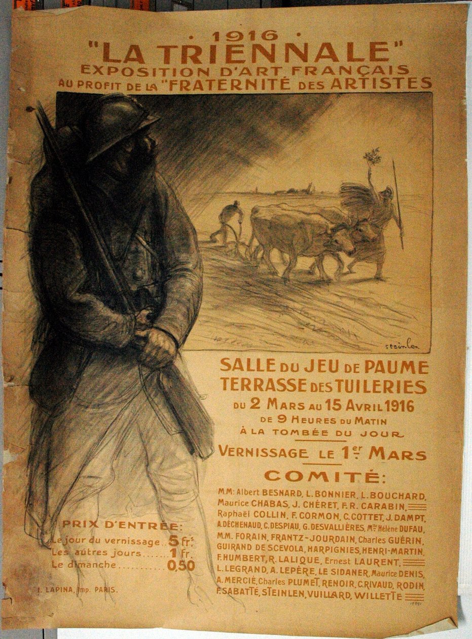 1916 "La Triennale - Théophile Alexandre Pierre Steinlen