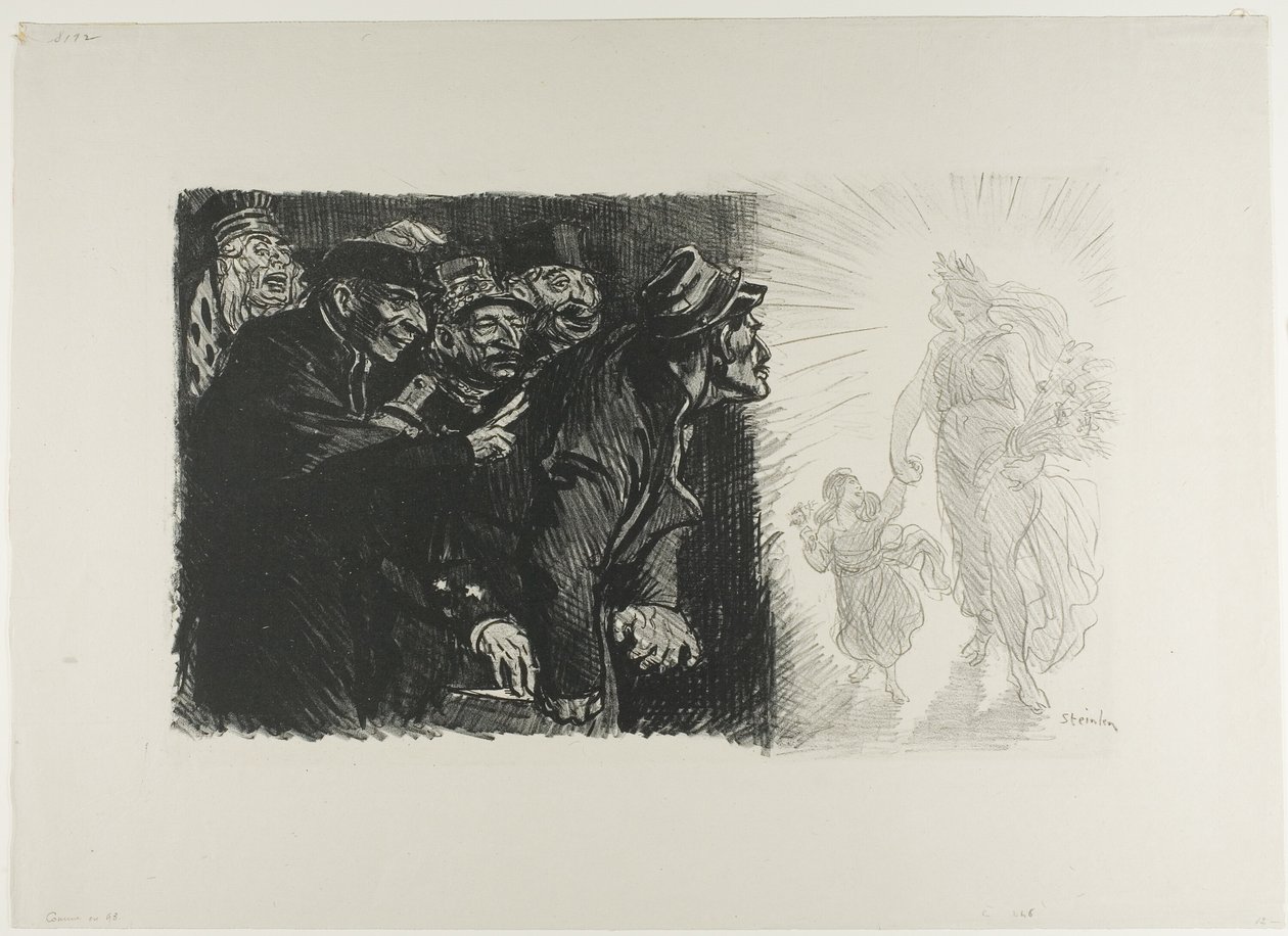 Comme dans Quatre-vingt-treize - Théophile Alexandre Pierre Steinlen