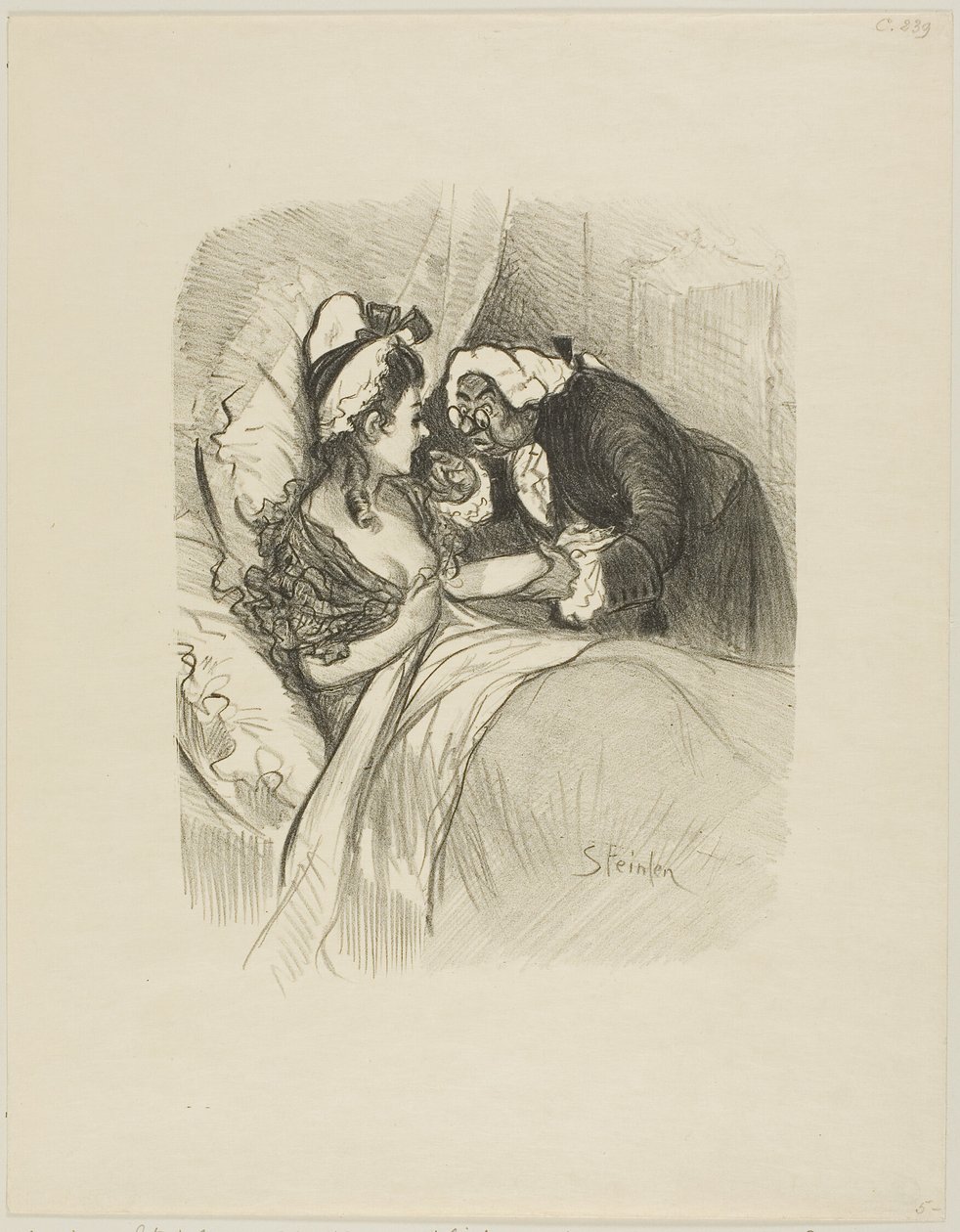 Dame Jacinthe - Théophile Alexandre Pierre Steinlen