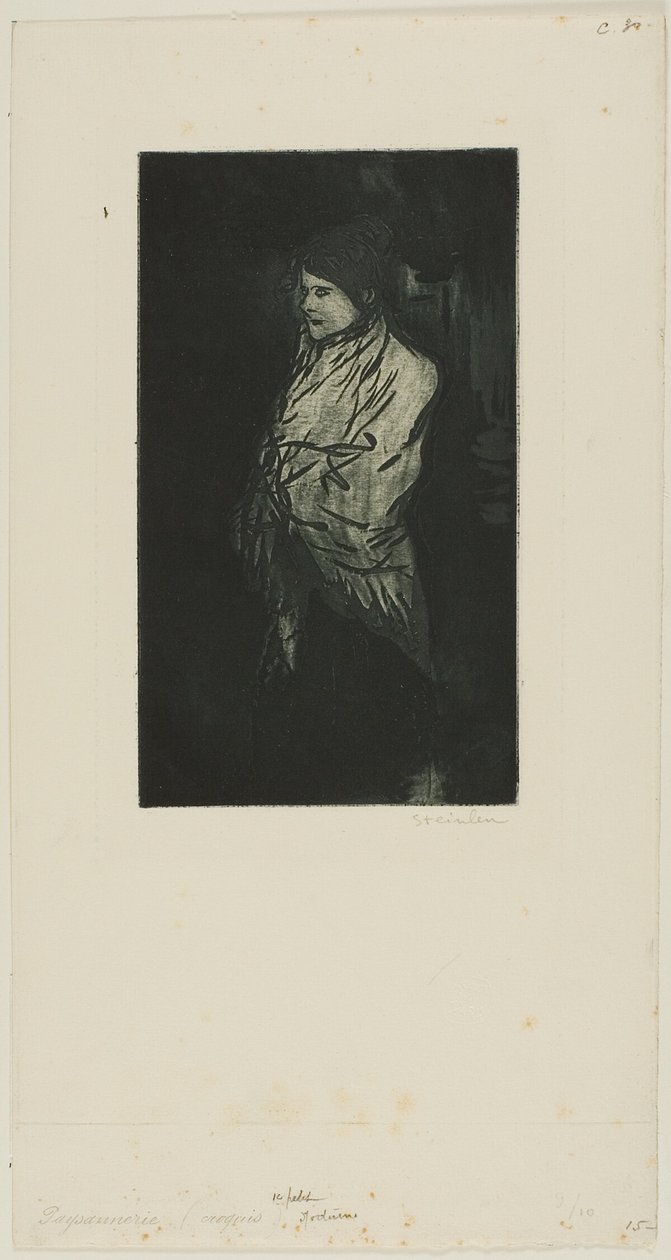 Première pièce de nuit - Théophile Alexandre Pierre Steinlen
