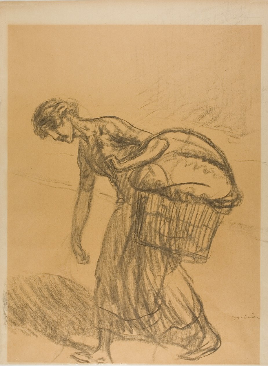 Blanchisseuse - Théophile Alexandre Pierre Steinlen