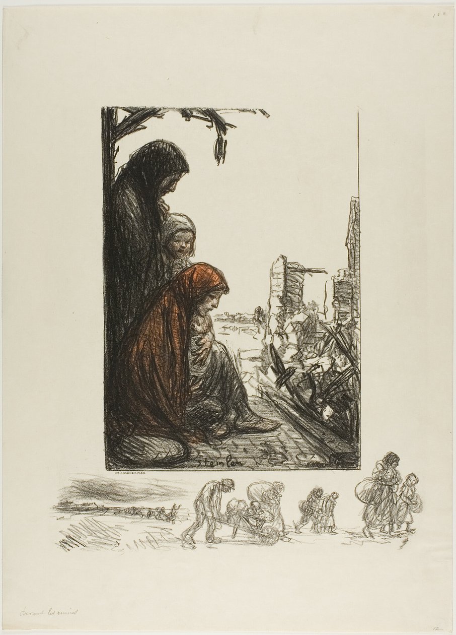Le devoir social - Théophile Alexandre Pierre Steinlen