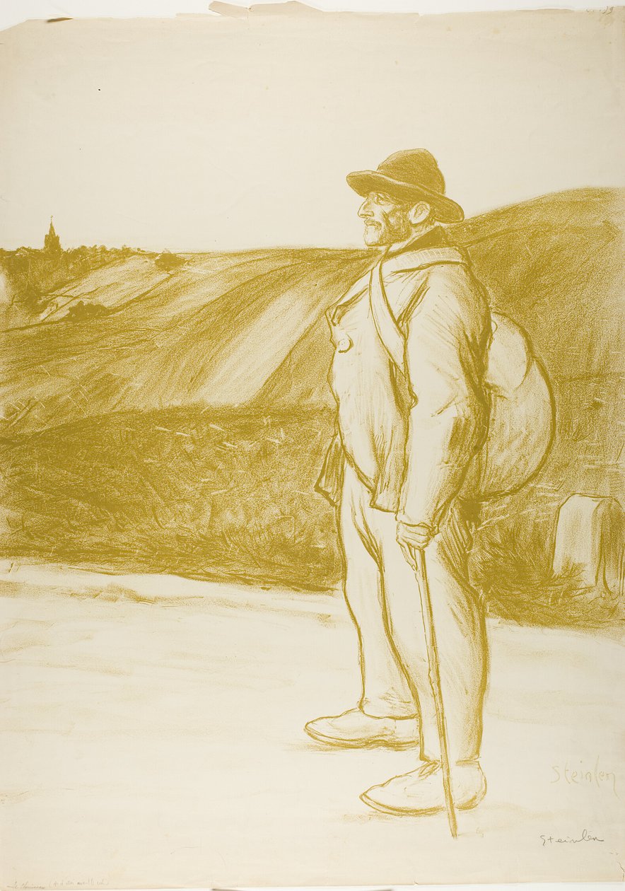 Le clochard - Théophile Alexandre Pierre Steinlen