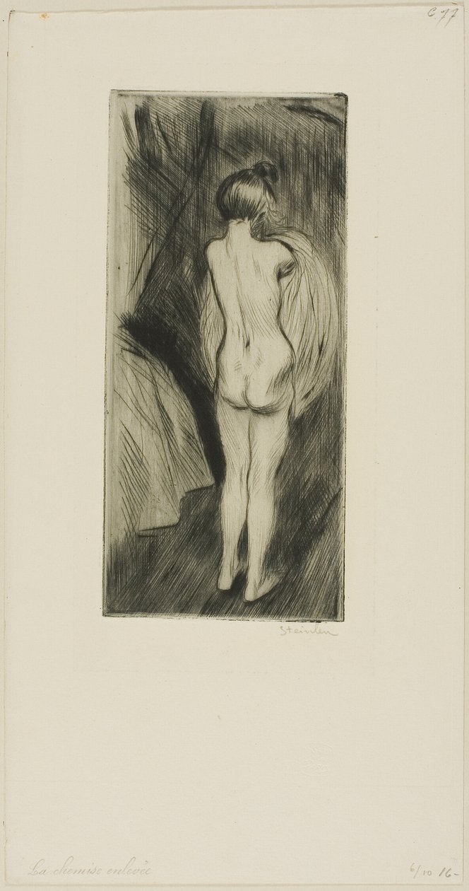 Femme debout - Théophile Alexandre Pierre Steinlen