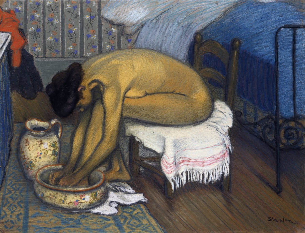 Le bain, 1902 - Théophile Alexandre Steinlen