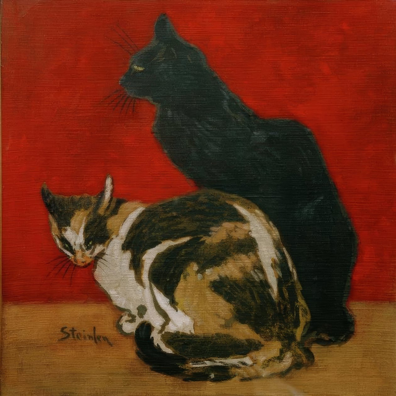 Les chats - Théophile Alexandre Steinlen