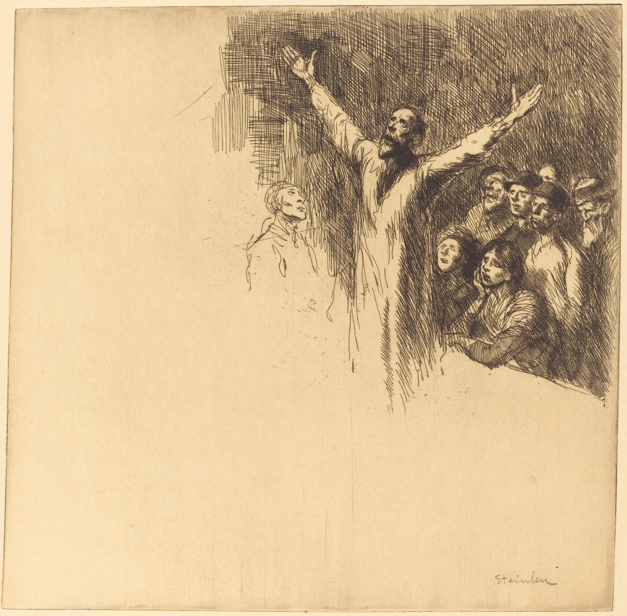 Prophète - Théophile Alexandre Steinlen