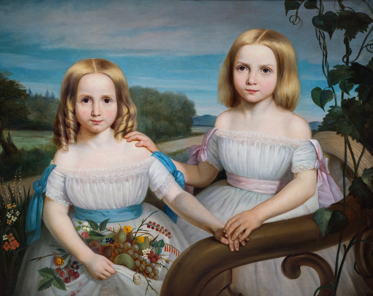 Olympe et Flore Chauveau - Théophile Hamel