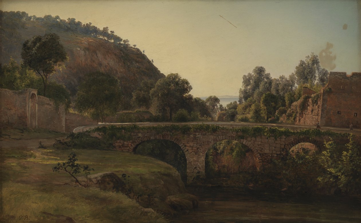 Un pont près de Sorrente - Thorald Brendstrup