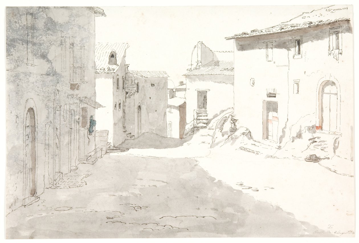 Rue à Civitella - Thorald Læssøe