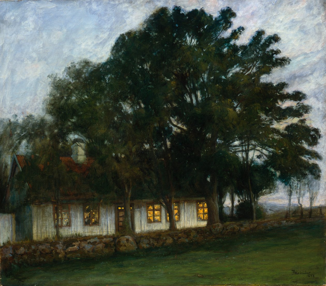 Atmosphère du soir - Thorolf Holmboe
