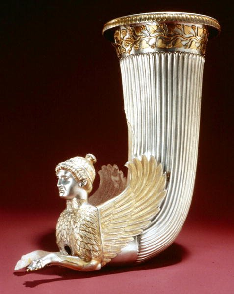 Rhyton (argent) - Thracian
