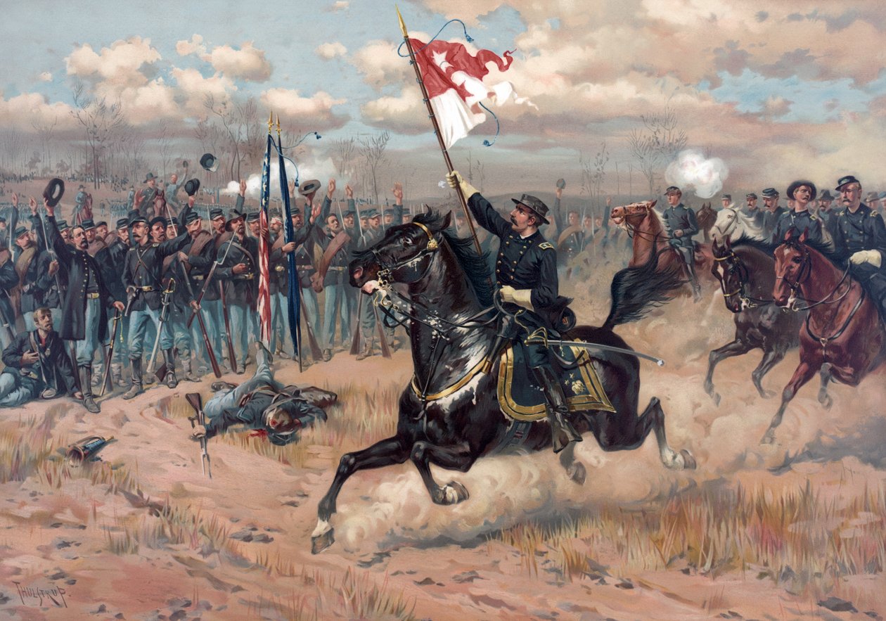 La chevauchée de Sheridan - Thure de Thulstrup