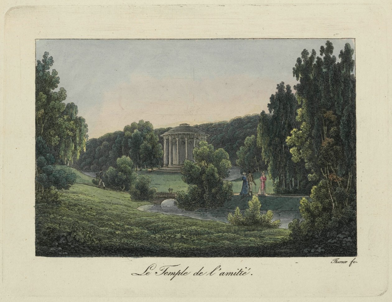 Vue du Temple de l