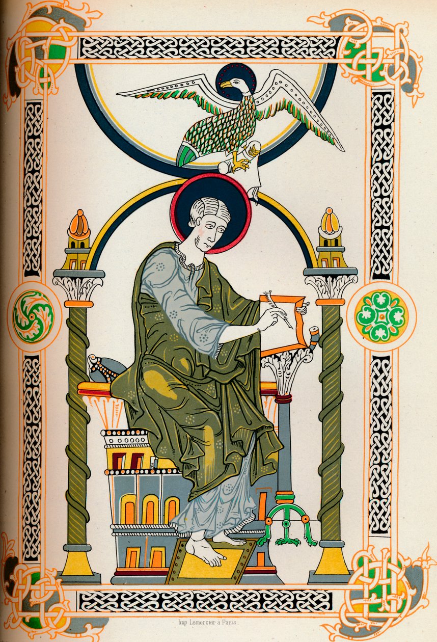 Saint écrivant, 1849 - Thurwanger