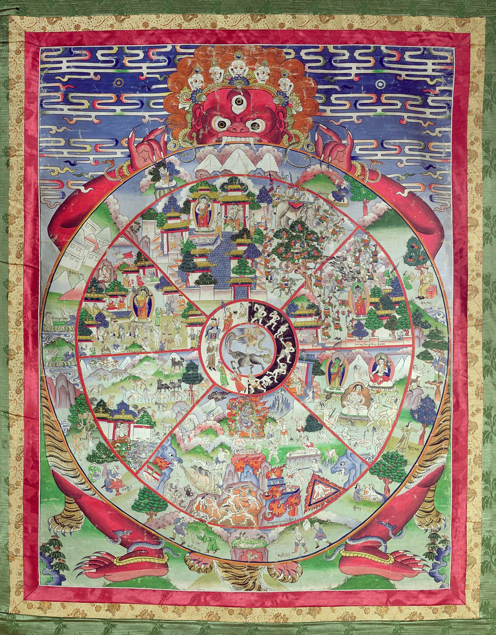 Dharmachakra, Roue de l