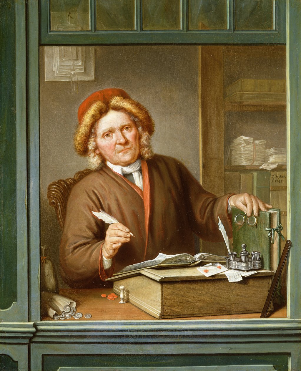 Un percepteur, 1745 - Tibout Regters