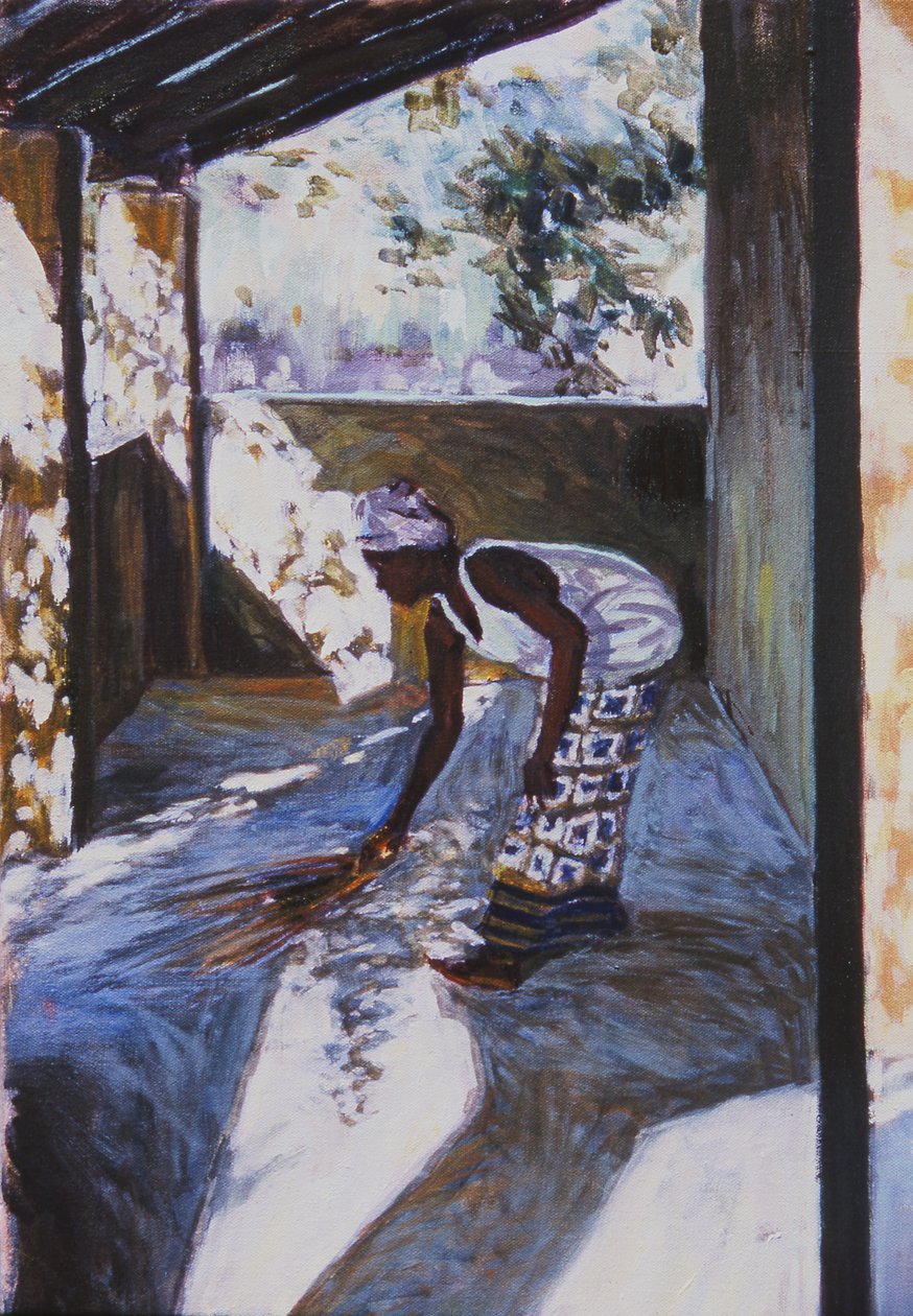 Fille balayant I, 2002 - Tilly Willis