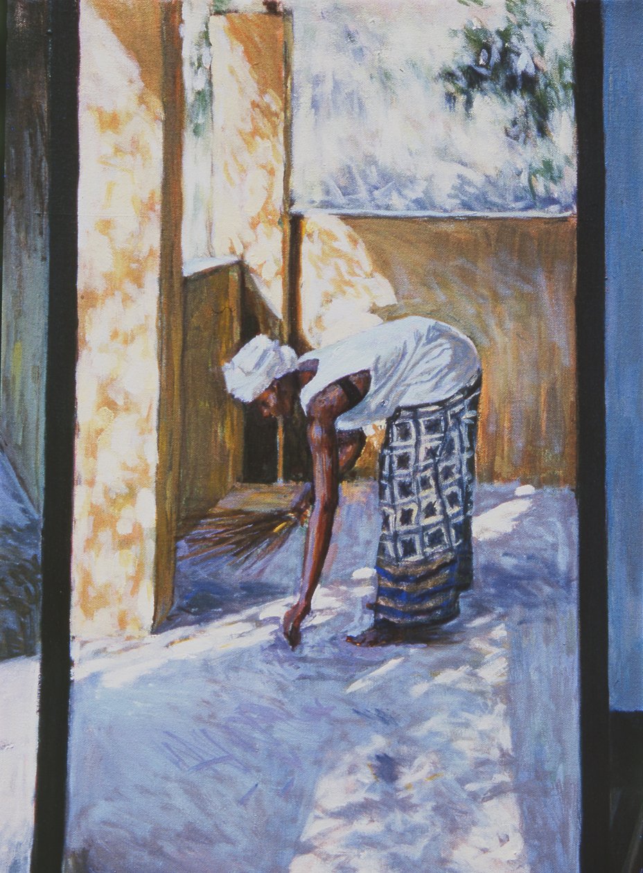 Fille balayant II, 2002 - Tilly Willis