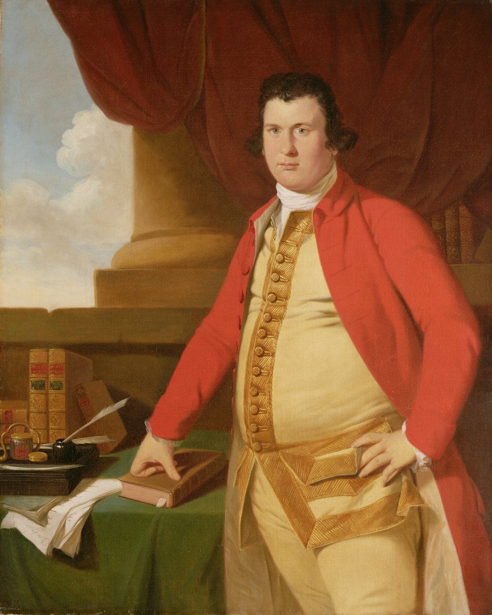 Un homme inconnu, vers 1764-69 - Tilly Kettle