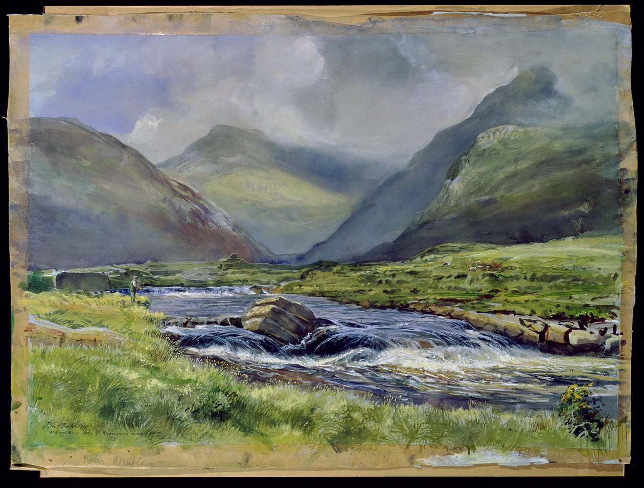 Rivière Bundorragha, Kings et bassins rocheux, Co. Mayo, Irlande, 1997 - Tim Scott Bolton