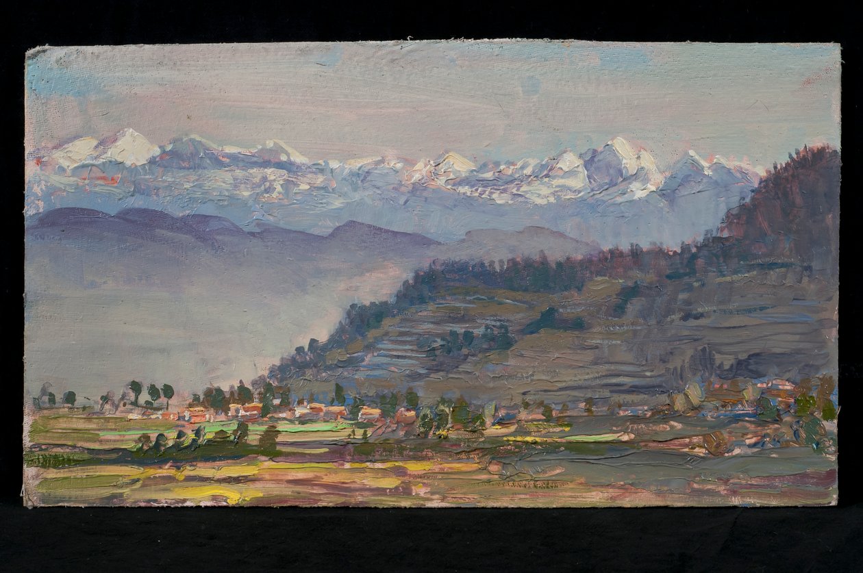 Gimash Himal depuis la vallée de Katmandou - Tim Scott Bolton