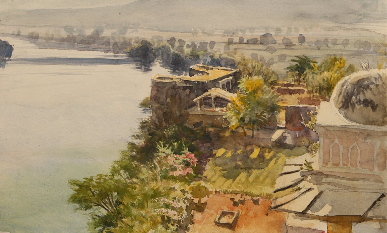 Rivière à Bhainnsrorgarh - Tim Scott Bolton