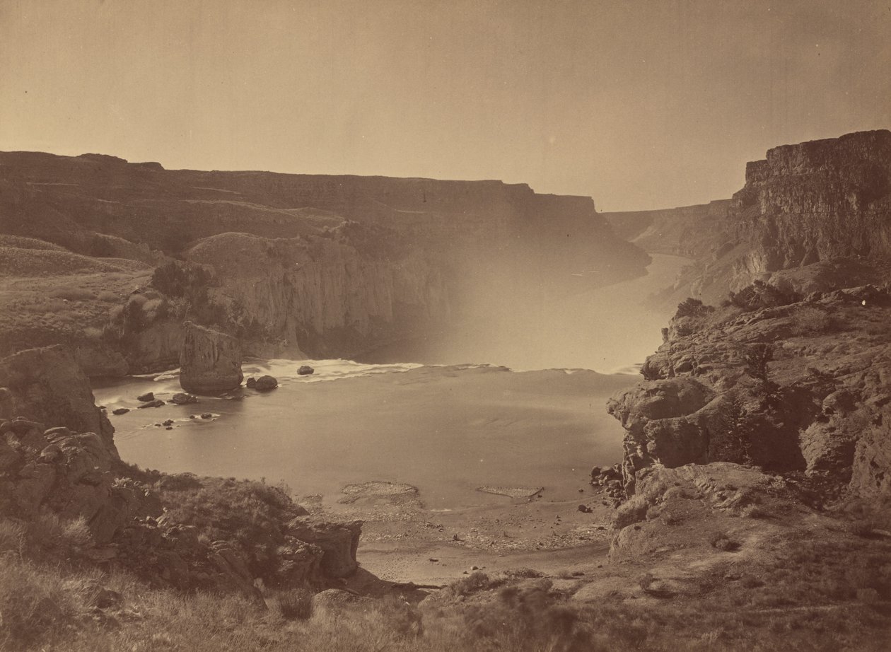 Chutes de Shoshone, rivière Snake, Idaho - Tim O Sullivan
