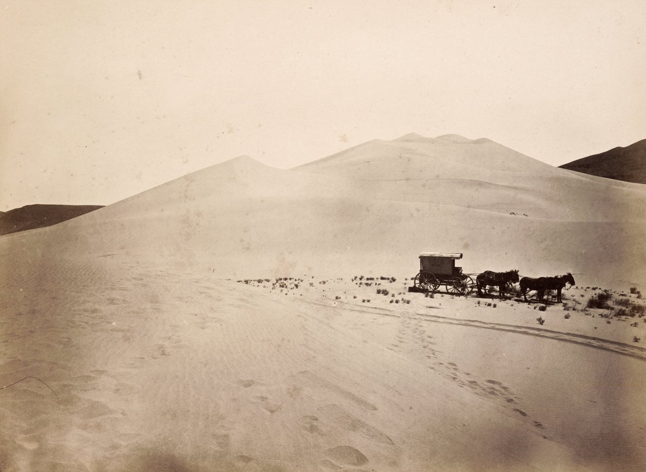 Dunes de Sable, Désert de Carson, Nevada - Timothy H. OSullivan