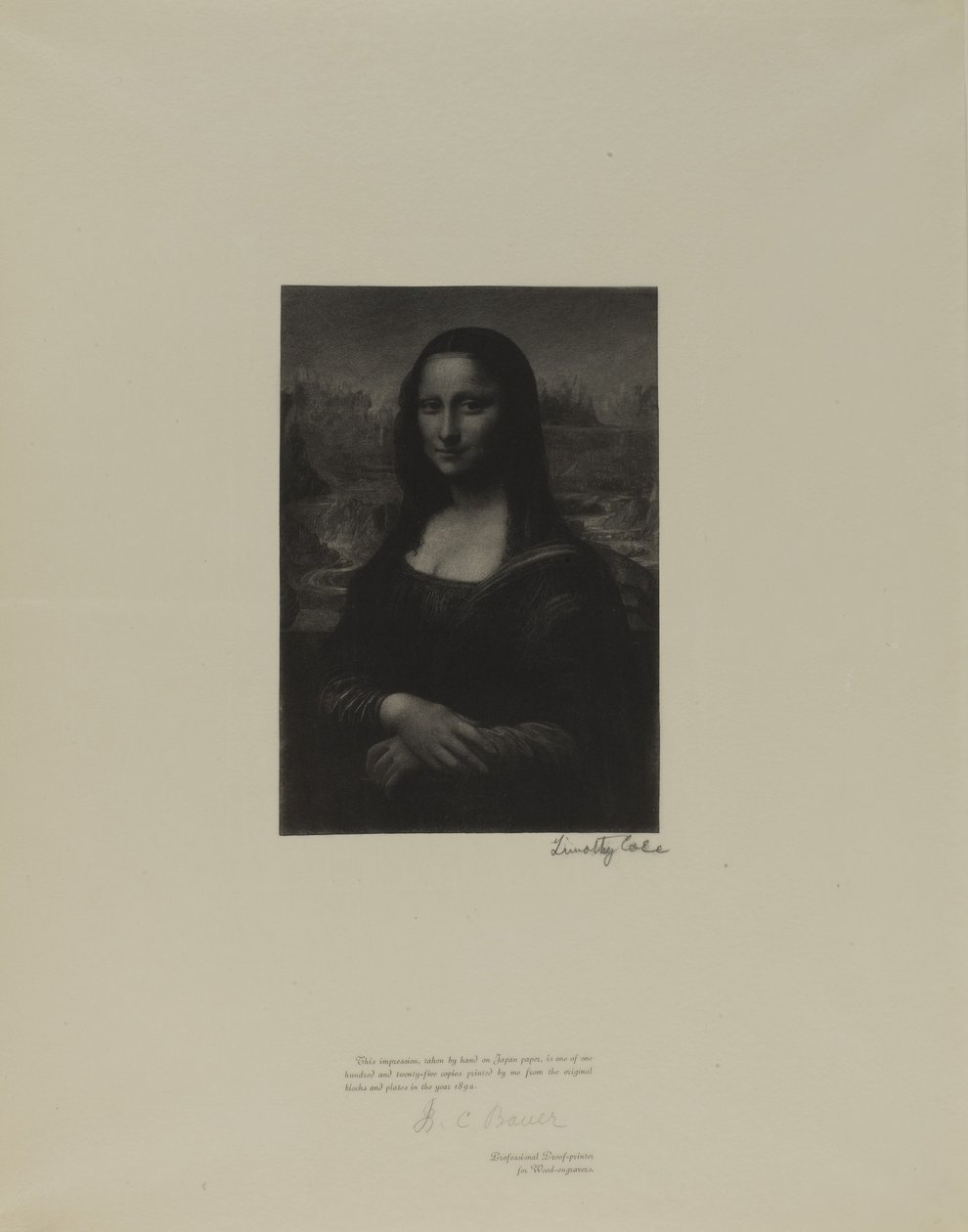 Anciens maîtres italiens - Timothy Cole