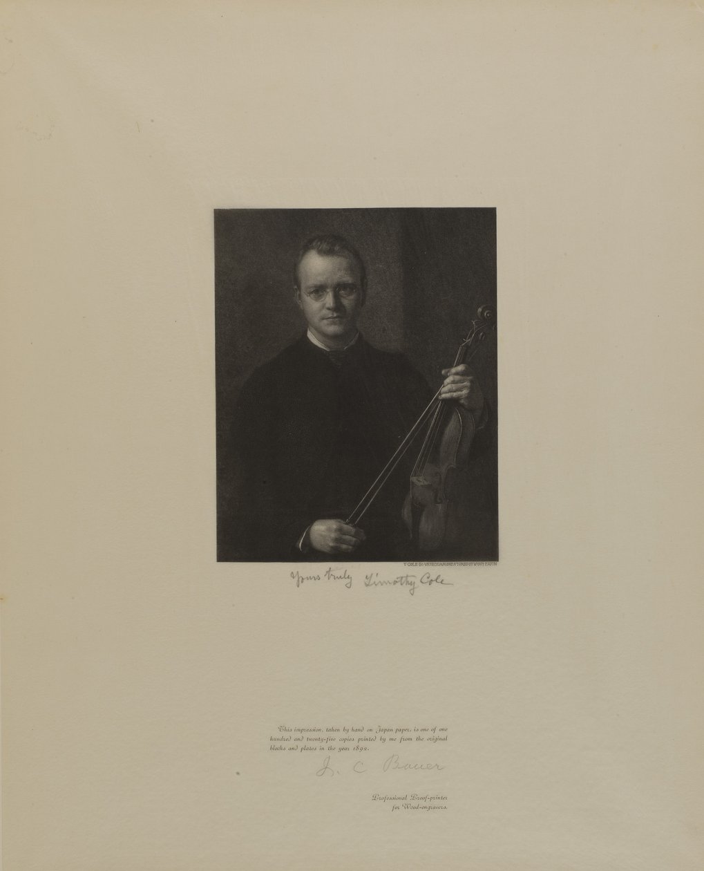Anciens maîtres italiens - Timothy Cole