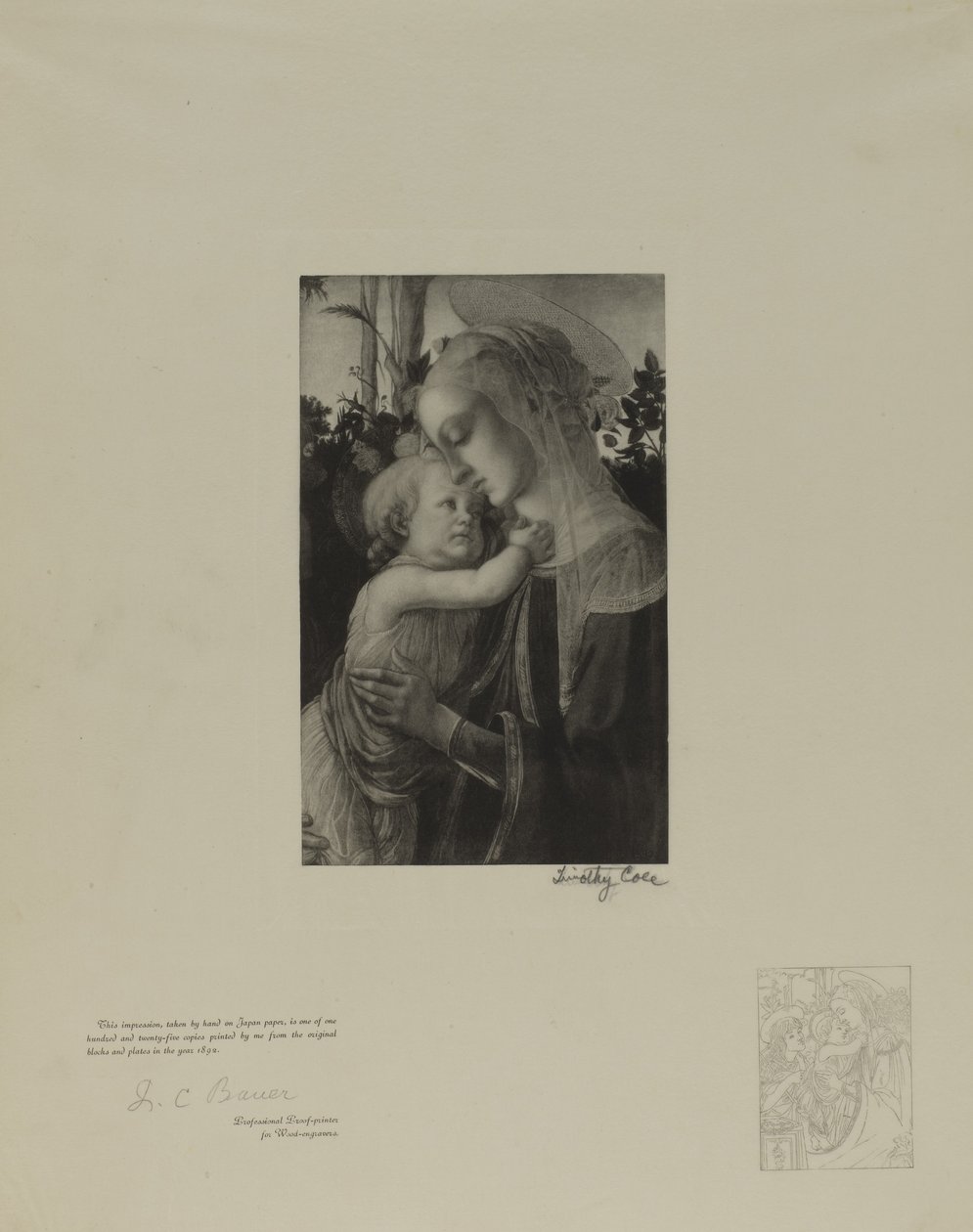 Anciens maîtres italiens - Timothy Cole