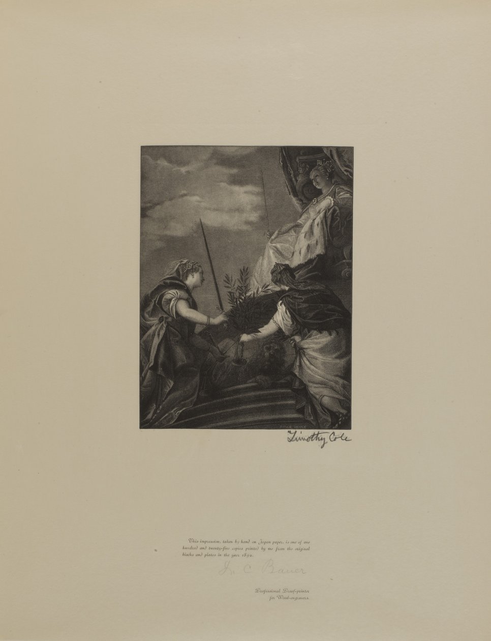 Anciens maîtres italiens - Timothy Cole