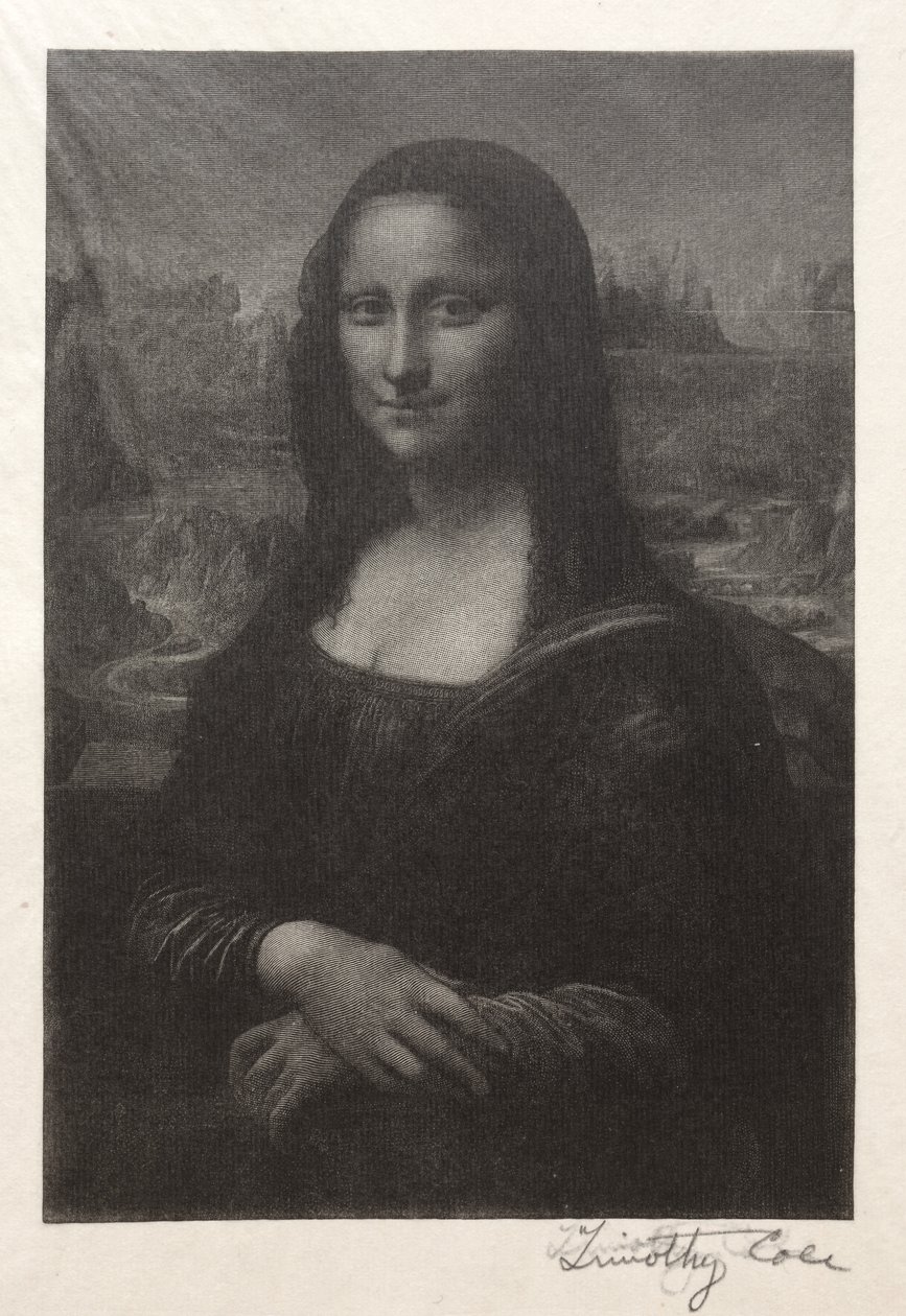 Maîtres italiens anciens : Mona Lisa, 1888-1892 - Timothy Cole