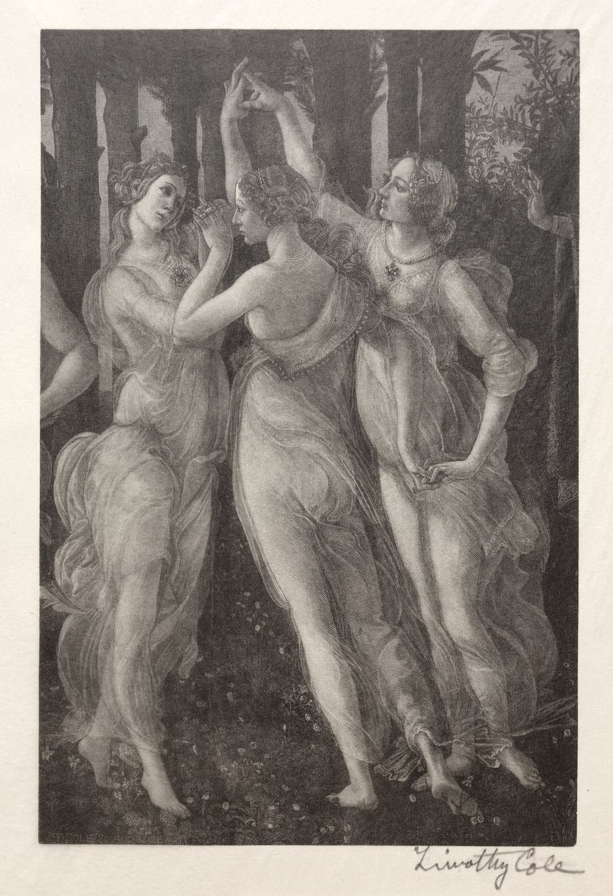 Maîtres italiens anciens : Les Trois Grâces - Timothy Cole