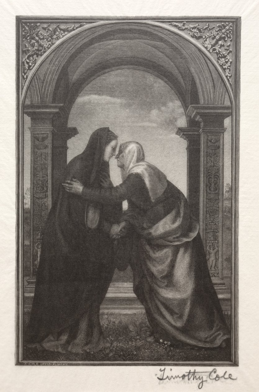 Maîtres italiens anciens : La Visitation, 1888-1892 - Timothy Cole