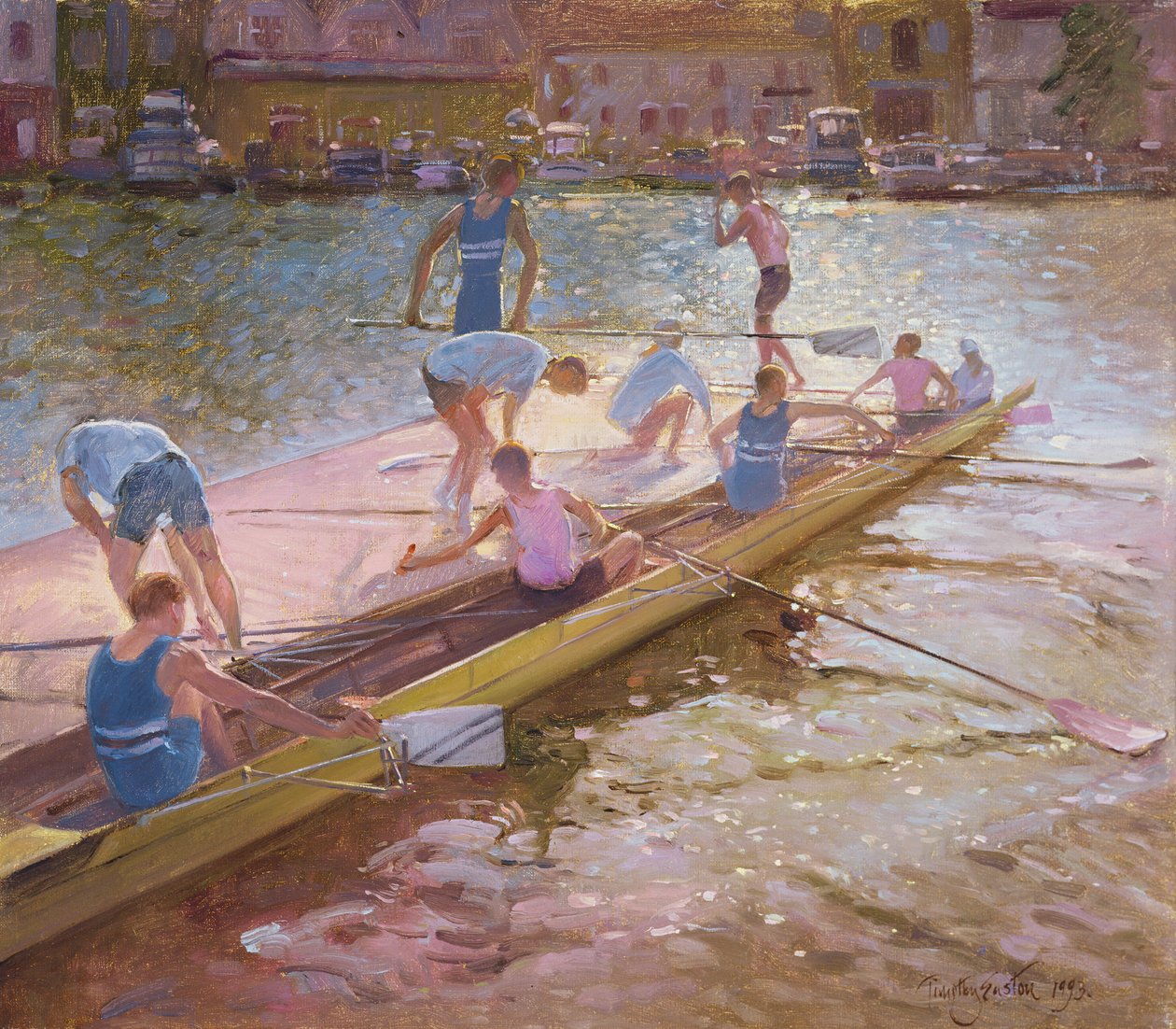 À la rade, Henley, 1993 - Timothy Easton