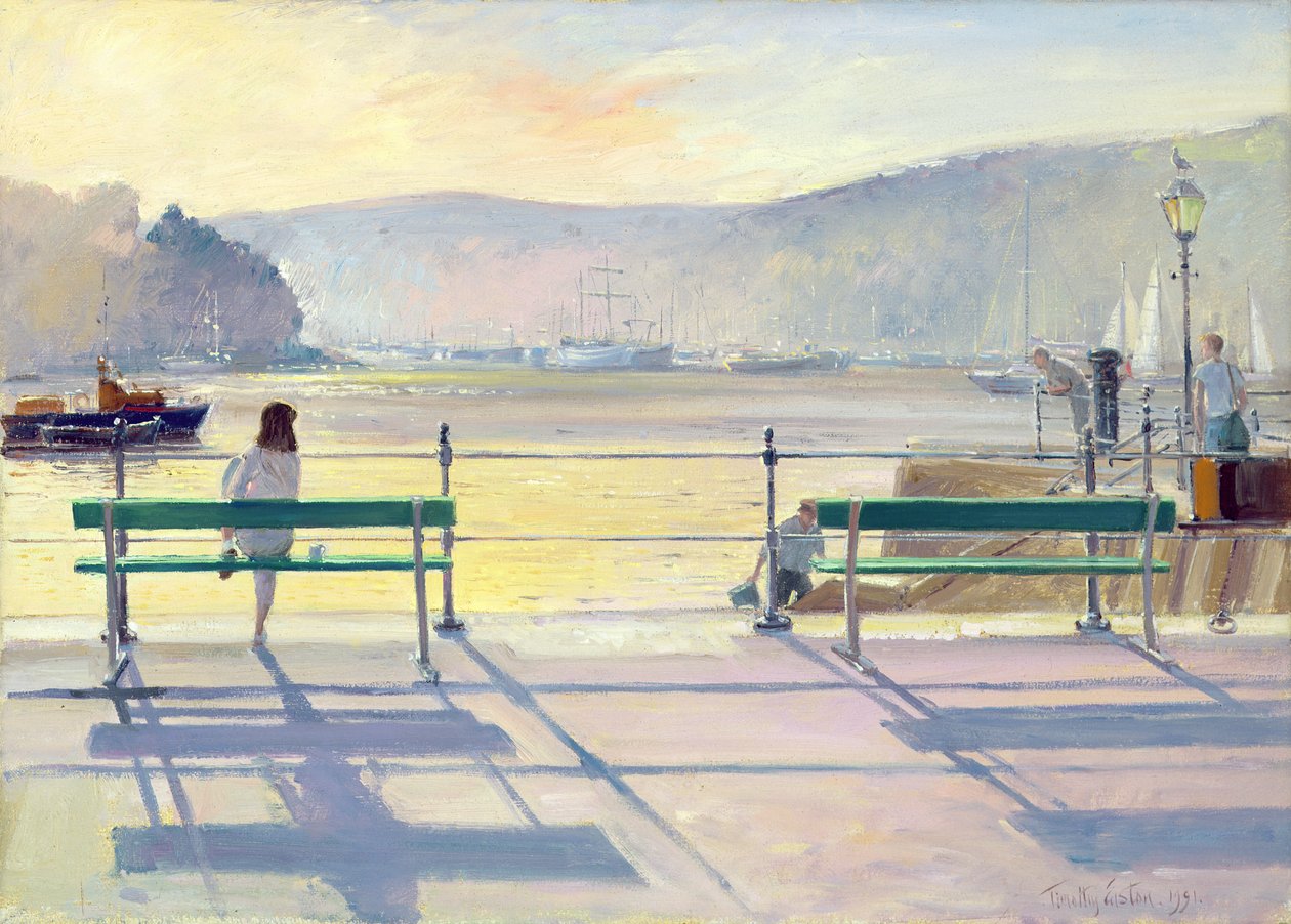 Vue du port - Timothy Easton