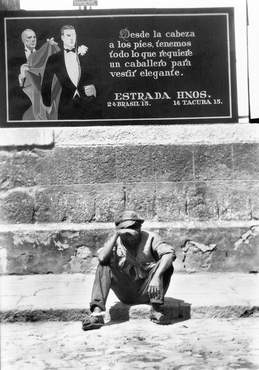 Élégance et misère, Mexico, 1928 - Tina Modotti