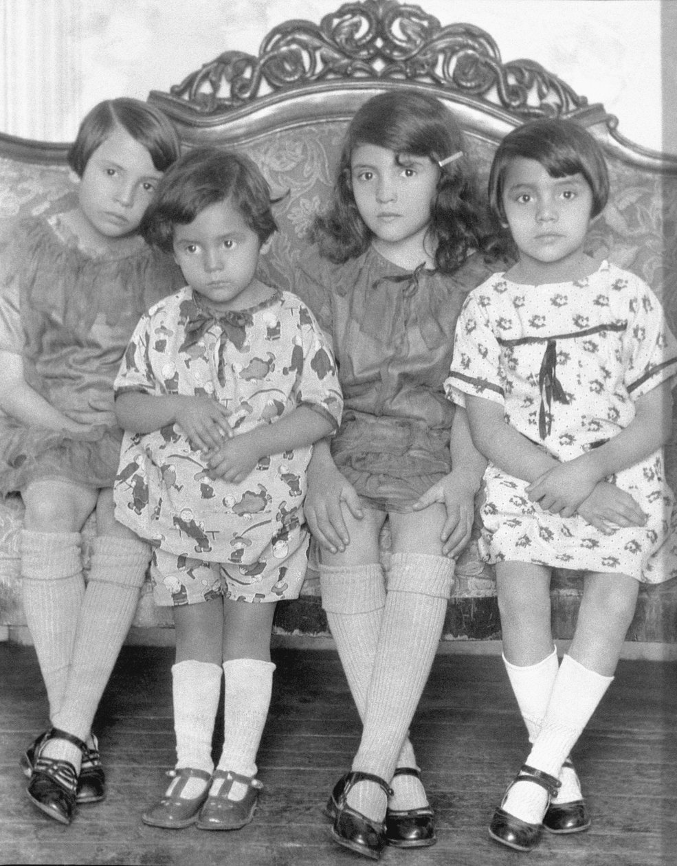 Quatre filles, Mexico, vers 1926 - Tina Modotti