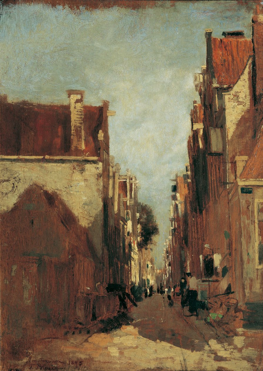 Rue à Amsterdam - Tina Blau