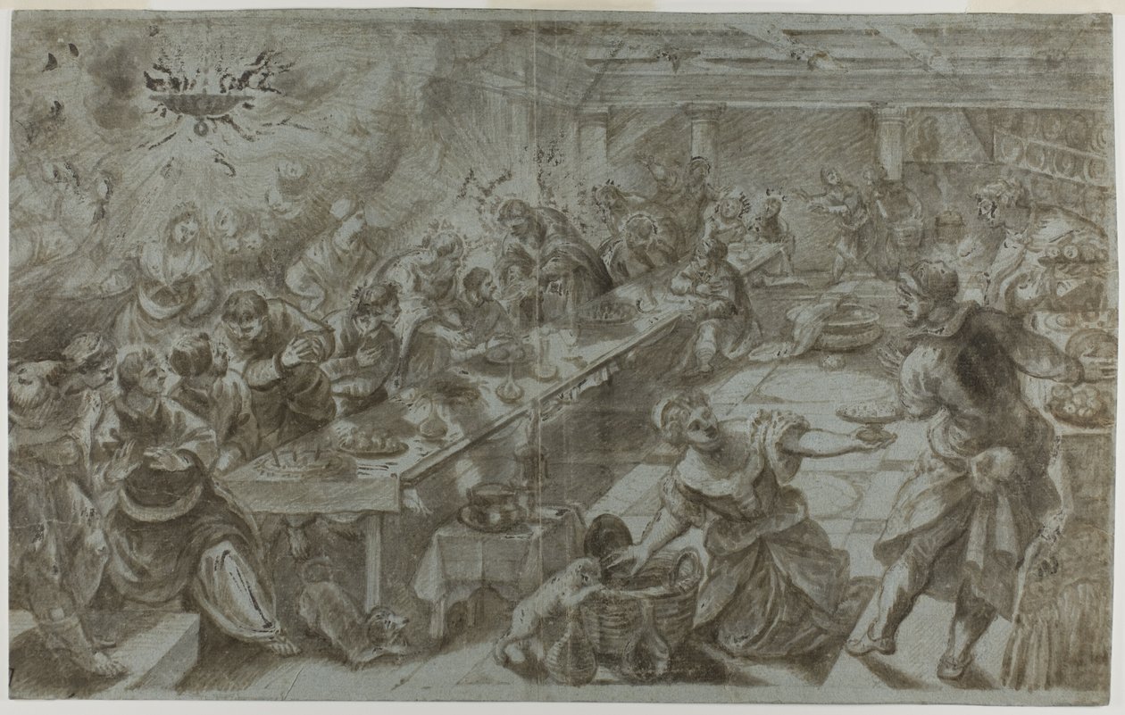 La Cène - Tintoretto