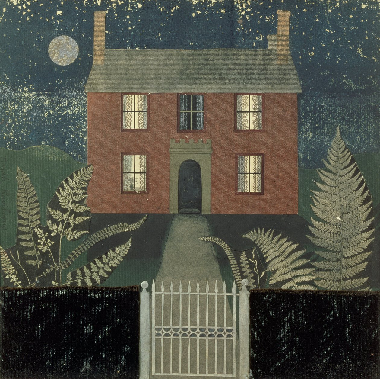 Maison la nuit - Tirzah Ravilious