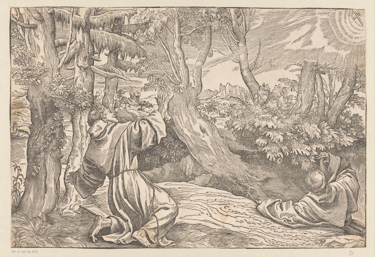 Saint François reçoit les stigmates - Titiaan